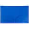 JAM Paper Heavy Duty Plastic 2 Pocket File Folder